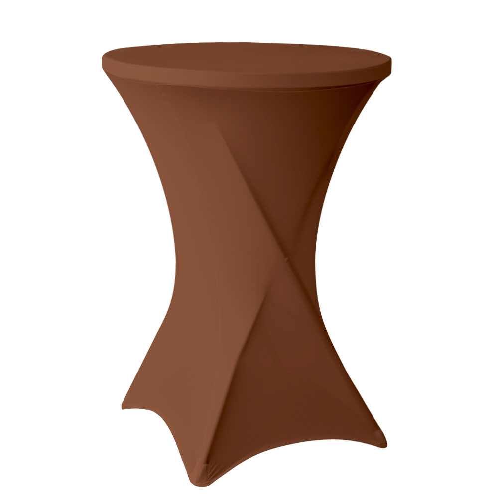 Statafelrok Chocolade Bruin Ø80cm