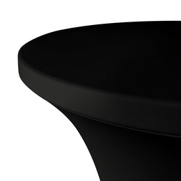 Statafeltopper Zwart Ø80cm