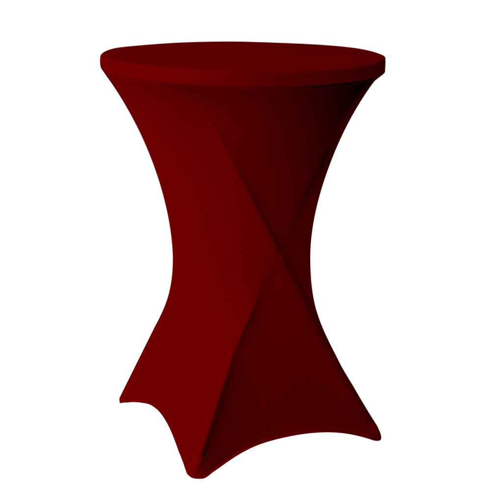 Statafelrok Bordeaux Rood Ø80cm