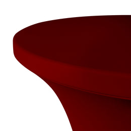 Statafelrok Bordeaux Rood Ø80cm