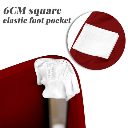 Statafelrok Bordeaux Rood Ø80cm