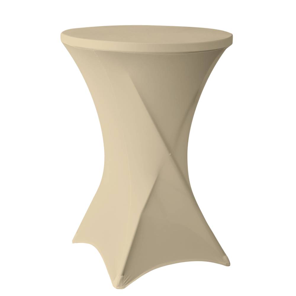 Statafelrok Champagne Ø80cm