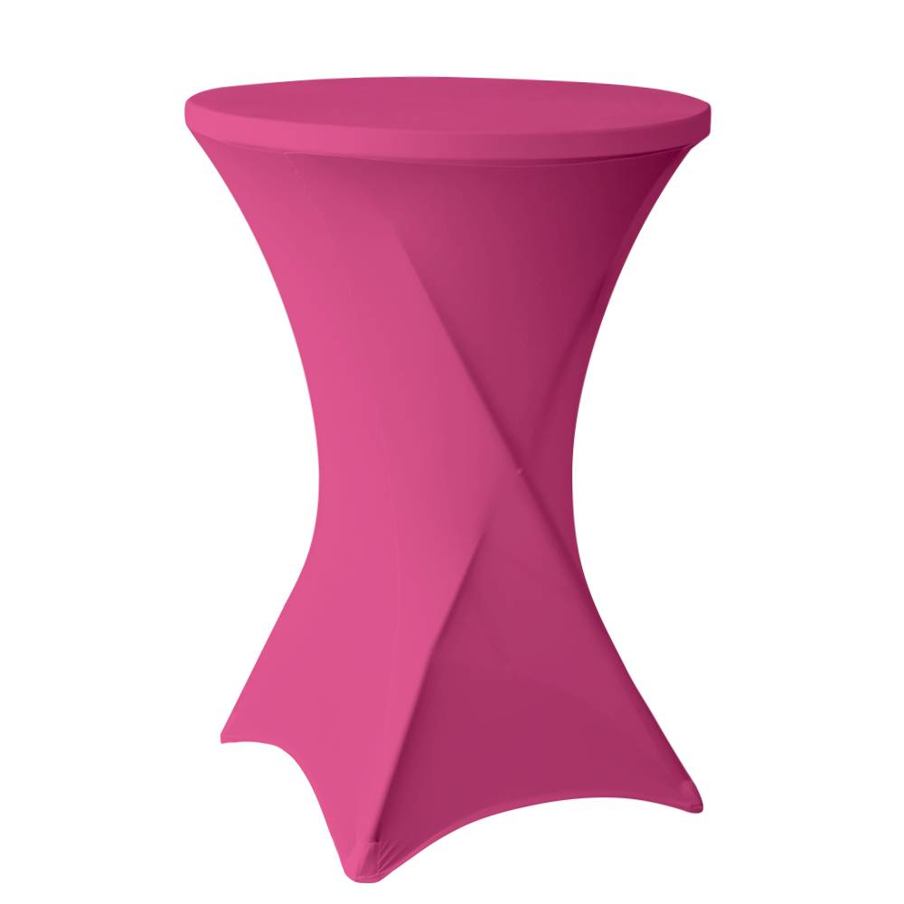 Statafelrok Fuchsia / Roze Ø80cm