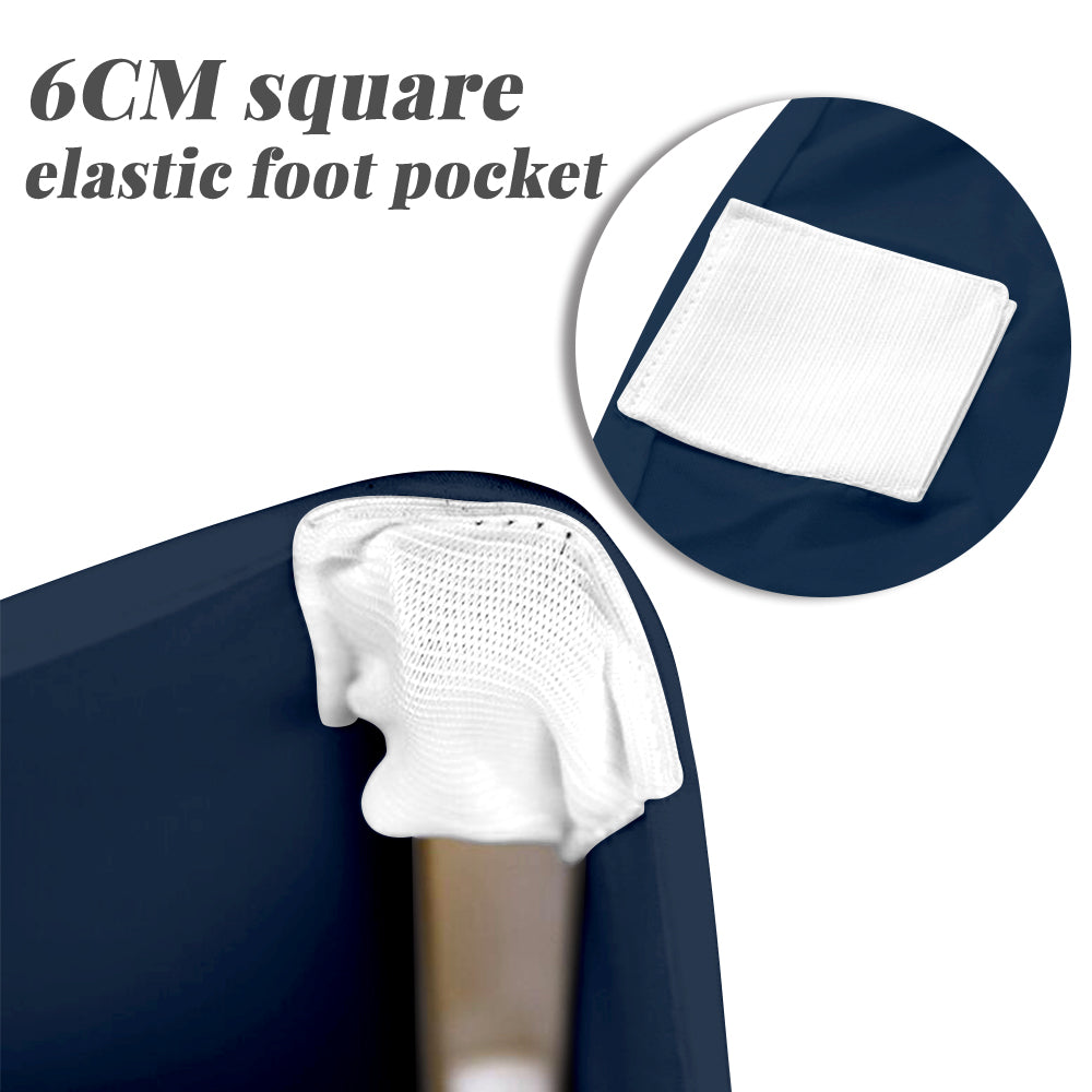 Statafelrok Donkerblauw Ø80cm