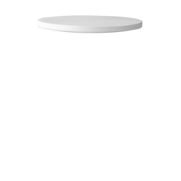 Statafeltopper Wit Ø80cm